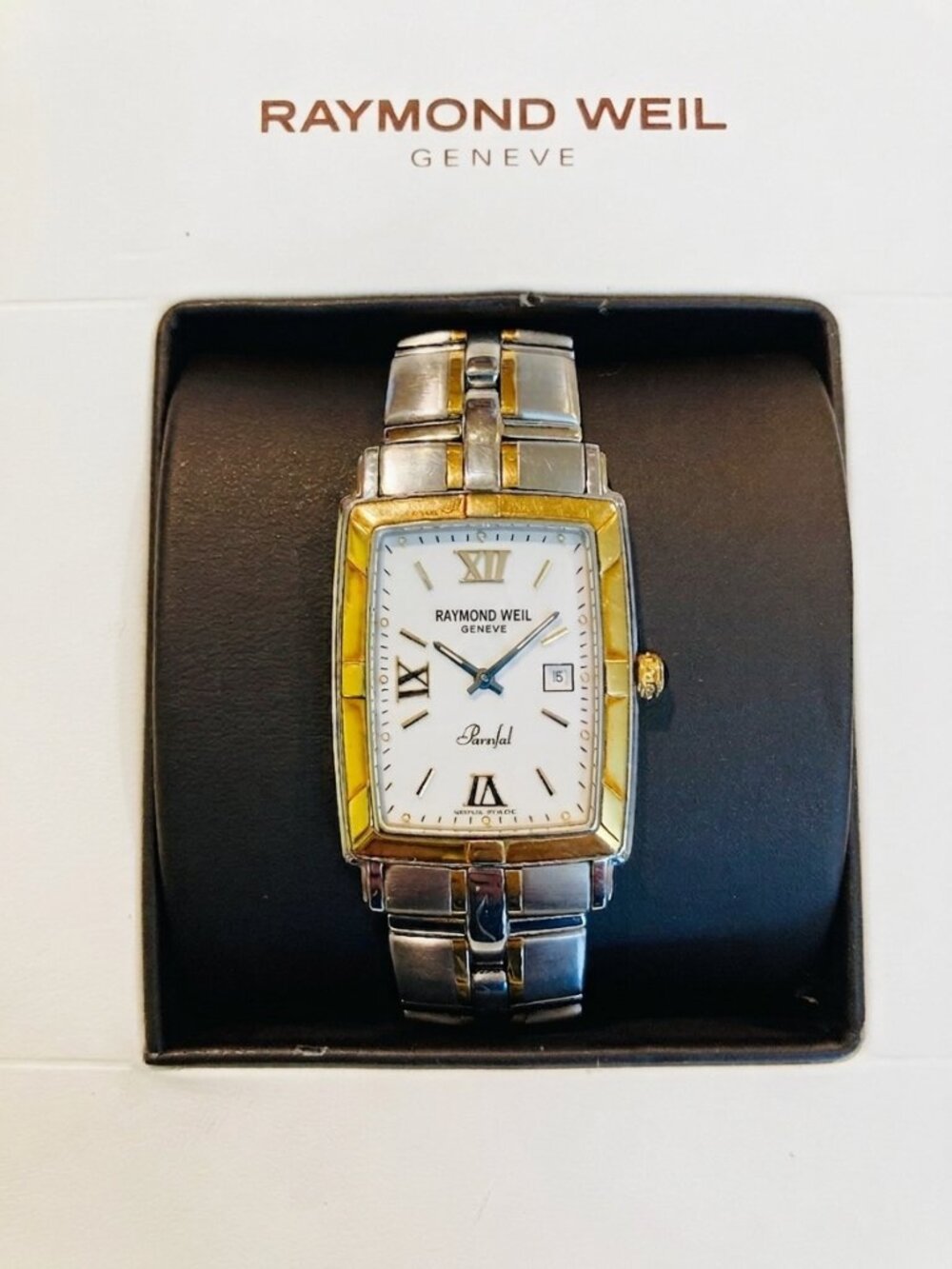 Raymond Weil Parsifal 9340 18K Gold Steel Watch Full Set
